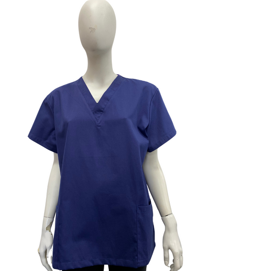 Scrub Top - Navy